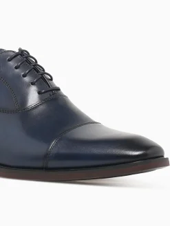 Outlet Florsheim sorrento lux cap toe bal smmoot lea Navy