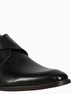 Online Florsheim sorrento monk 14293001 leather Black
