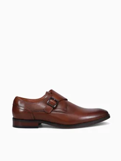 Online Florsheim sorrento monk 14293221 leather Cognac