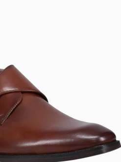 Online Florsheim sorrento monk 14293221 leather Cognac