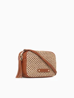 Fashion La Favorita sparta crossbody cuoio scuro leather Tan