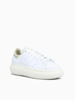 Sale adidas stan smith pf w gold leather White