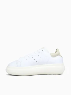 Sale adidas stan smith pf w gold leather White