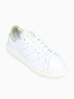 Sale adidas stan smith pf w gold leather White