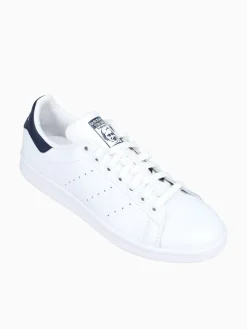 Clearance adidas stan smith blue leather White