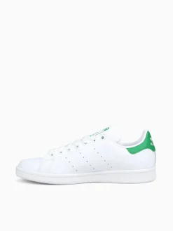 Outlet adidas stan smith white leather Green