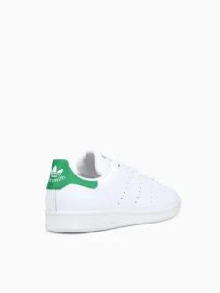 Outlet adidas stan smith white leather Green