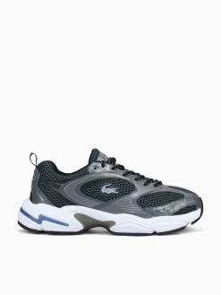 Online Lacoste storm 96 2k 224 2 dkgry nvy leather mesh Dark Grey
