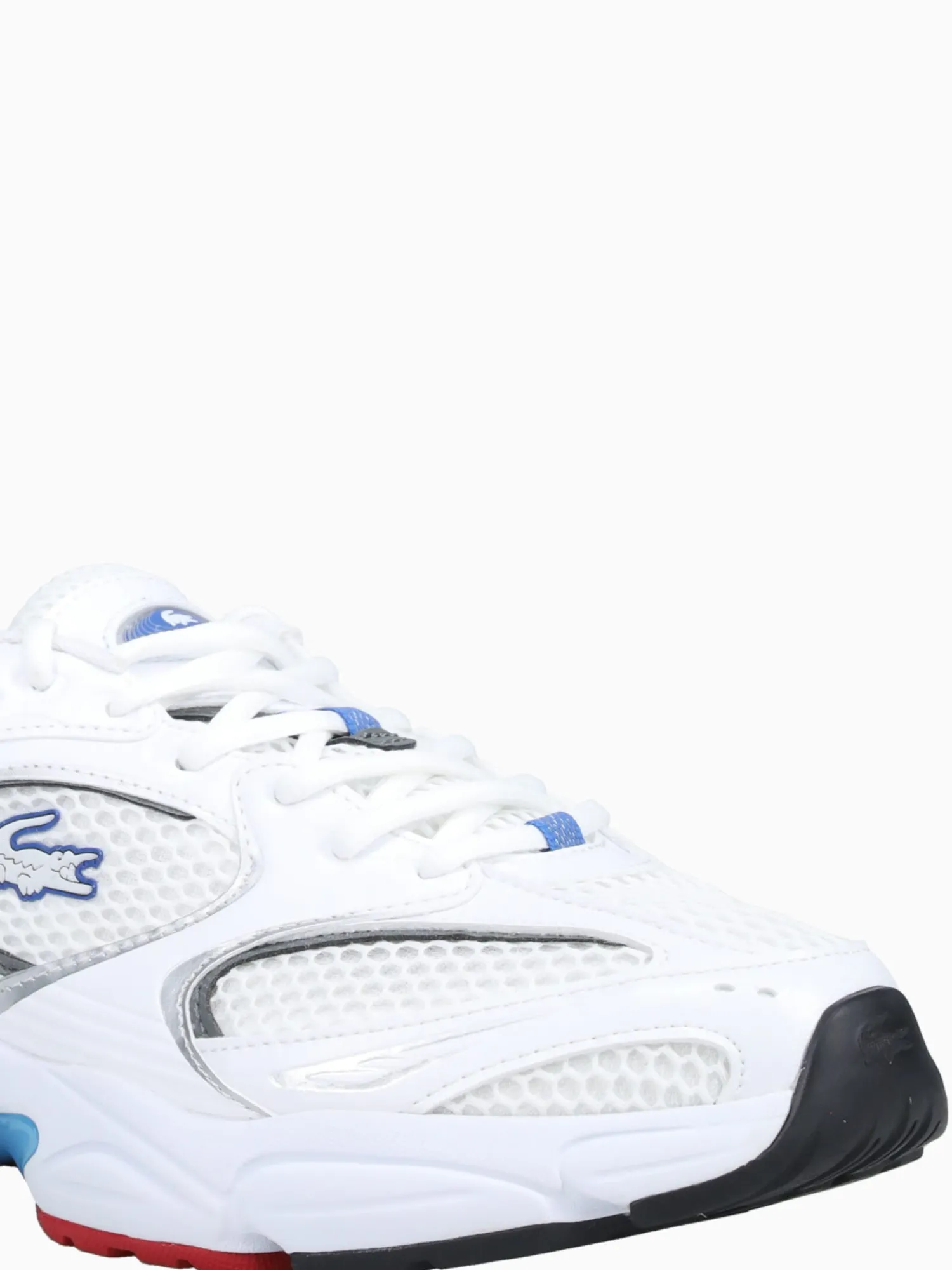 Online Lacoste storm 96 2k 224 2 wht blu leather mesh White Multi