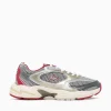 Discount Lacoste storm 96 2k offwhite mesh Red