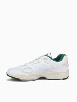 Discount Lacoste storm 96 vtg wht off wht leather Off White