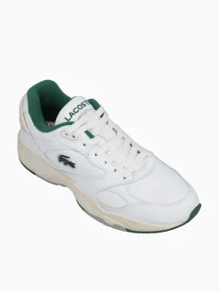 Discount Lacoste storm 96 vtg wht off wht leather Off White