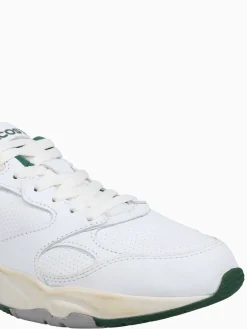 Discount Lacoste storm 96 vtg wht off wht leather Off White