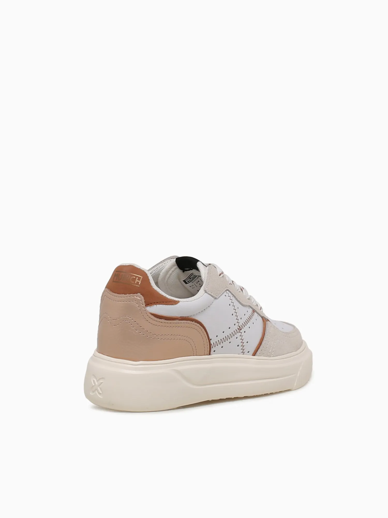 Hot MUNICH suggar blanco tan leather White