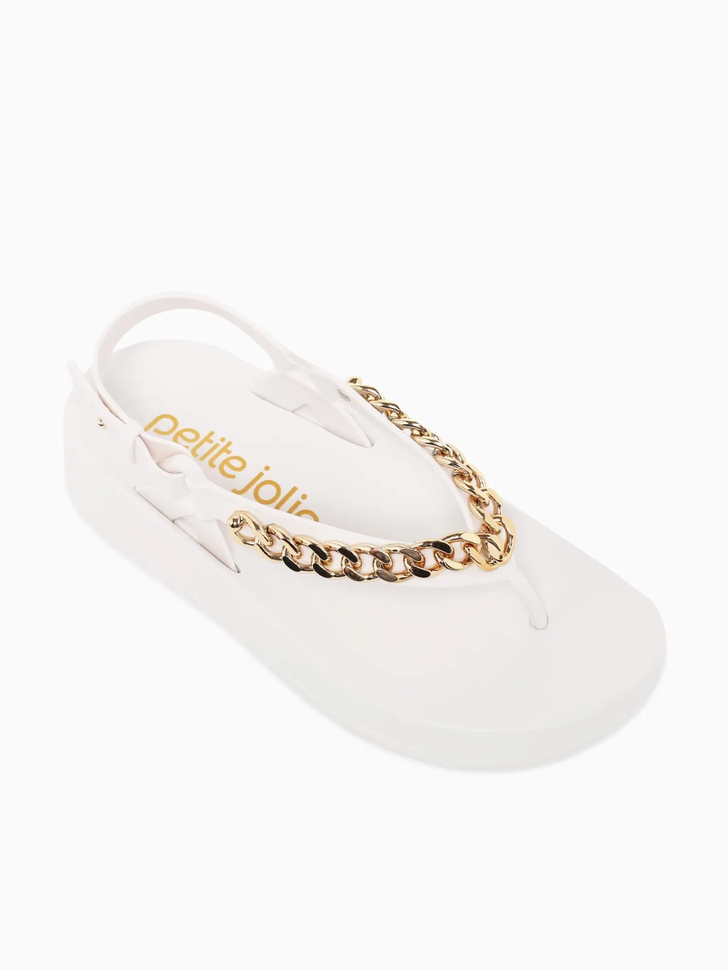 Clearance Petite Jolie sunshine jlastic White