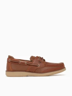 Outlet Sperry surveyor 2 eye leather Tan