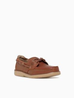 Outlet Sperry surveyor 2 eye leather Tan
