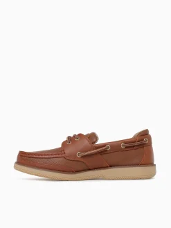 Outlet Sperry surveyor 2 eye leather Tan