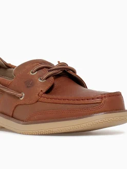 Outlet Sperry surveyor 2 eye leather Tan
