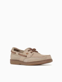 Fashion Sperry surveyor 2 eye leather Taupe