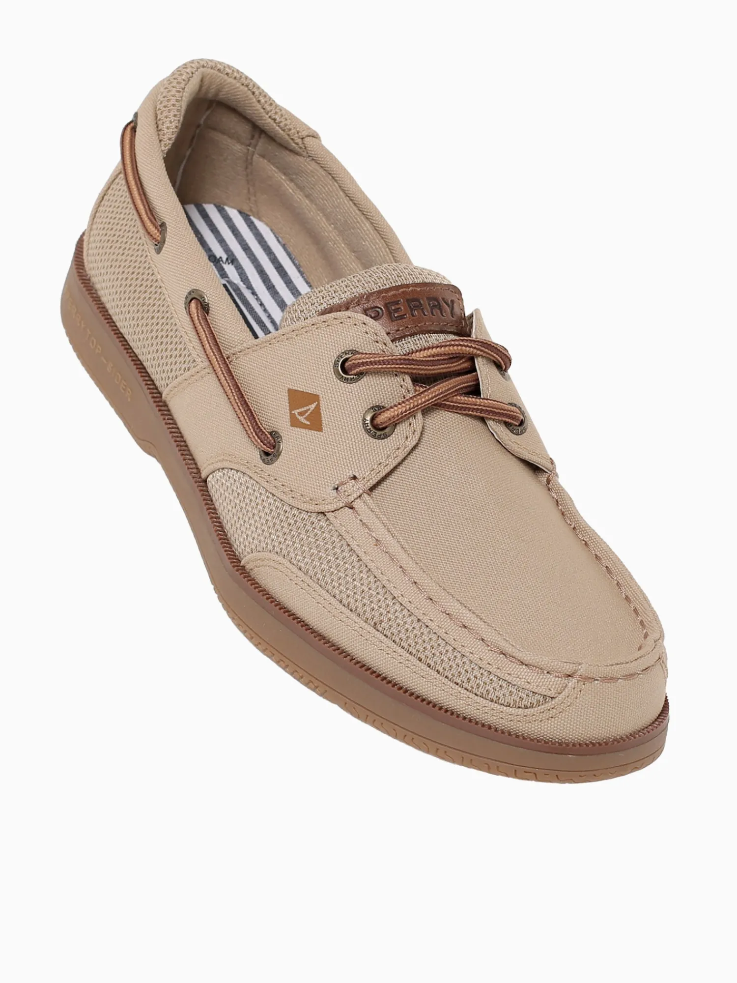 Fashion Sperry surveyor 2 eye leather Taupe