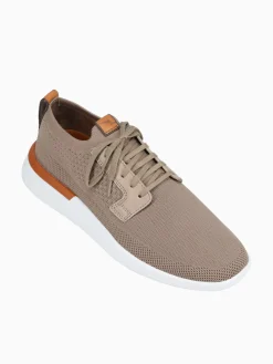 Discount Wolf & Shepherd swiftknit derby desert white knit Taupe