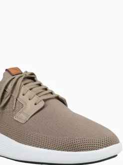 Discount Wolf & Shepherd swiftknit derby desert white knit Taupe