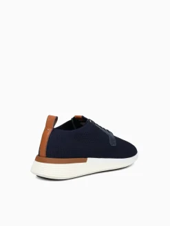 Online Wolf & Shepherd swiftknit derby white spandex Navy