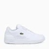 Fashion Lacoste t clip 123 wht wht leather White