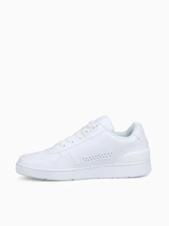 Fashion Lacoste t clip 123 wht wht leather White