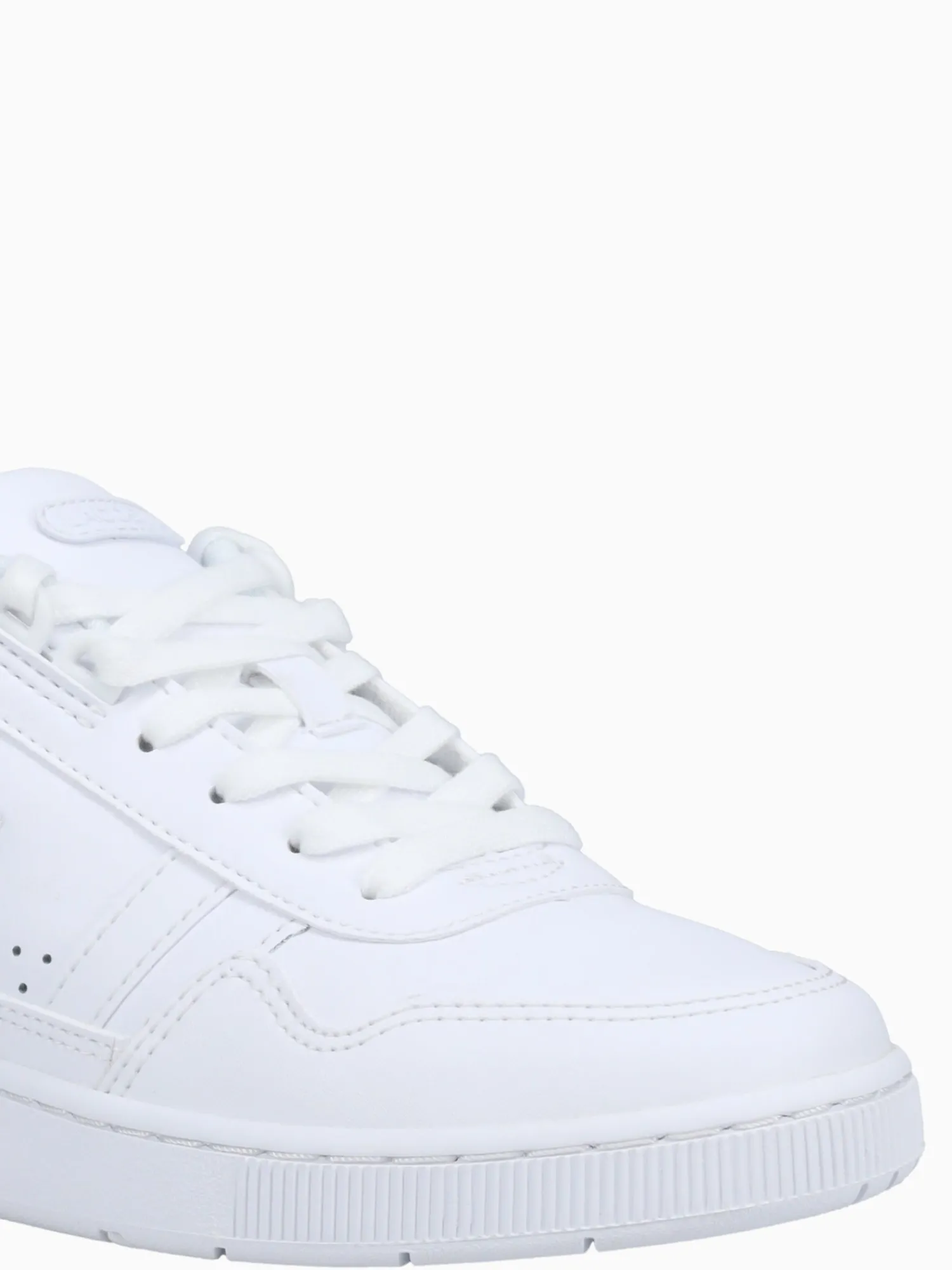 Fashion Lacoste t clip 123 wht wht leather White