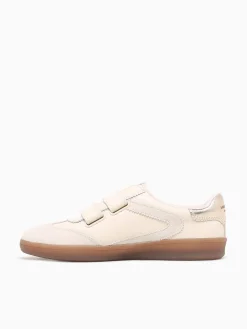 Best Sam Edelman talia ivory wht gold leather suede Off White