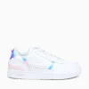 Sale Lacoste tclip 124 lt pink leather White