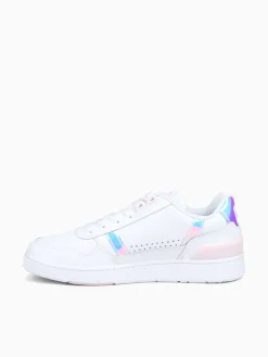Sale Lacoste tclip 124 lt pink leather White