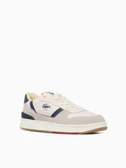 Clearance Lacoste tclip set 224 9 offwht gum leather Off White