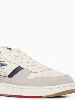 Clearance Lacoste tclip set 224 9 offwht gum leather Off White