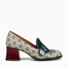 Fashion Chie Mihara teisin lt.blu forest fuscia fore galle s Blue Multi