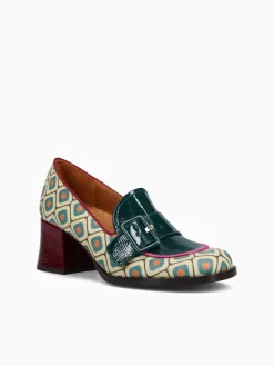 Fashion Chie Mihara teisin lt.blu forest fuscia fore galle s Blue Multi
