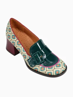 Fashion Chie Mihara teisin lt.blu forest fuscia fore galle s Blue Multi