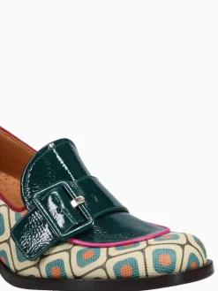 Fashion Chie Mihara teisin lt.blu forest fuscia fore galle s Blue Multi