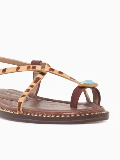 Sale Sam Edelman tenly beechwood brandy haircalf Brown
