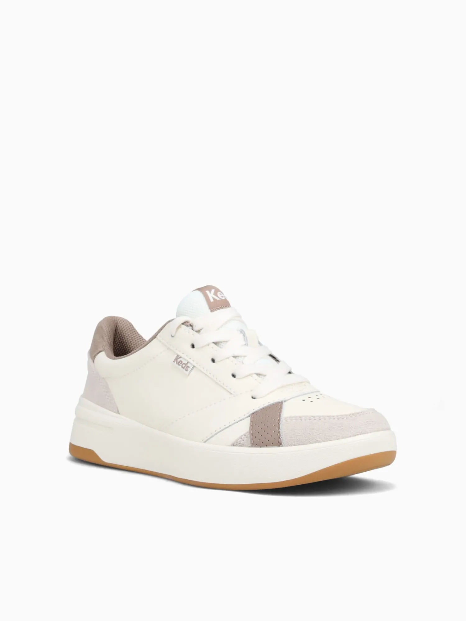 Best Keds the court offwhite taupe leather Off White