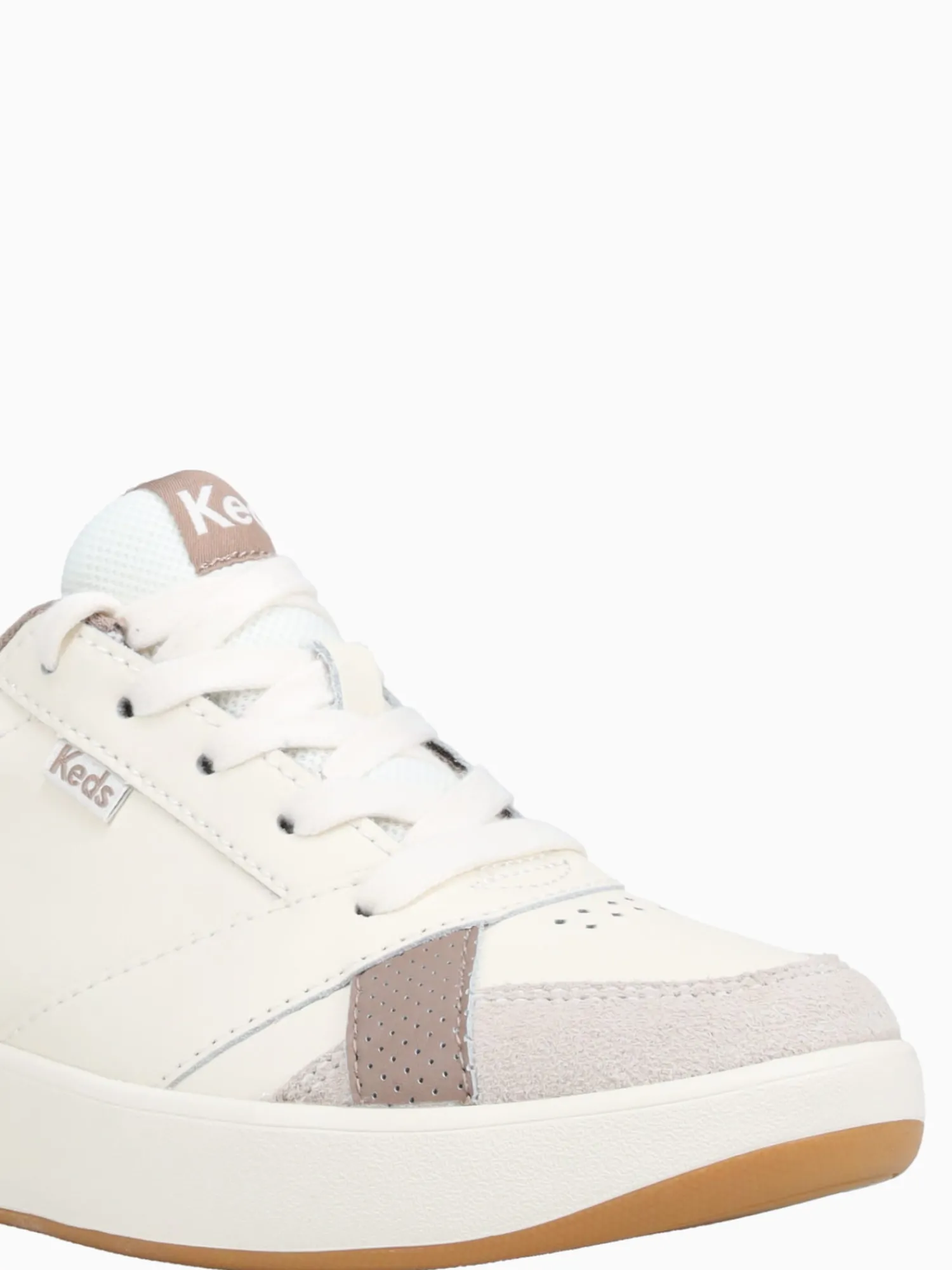 Best Keds the court offwhite taupe leather Off White