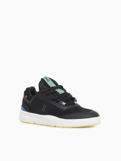 Hot ON the roger spin indigo leather Black