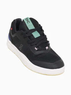 Hot ON the roger spin indigo leather Black