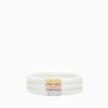 Hot BuDhaGirl three kings all weather bangles (awb) - ivory White