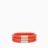 Hot BuDhaGirl three kings all weather bangles (awb) - coral Orange