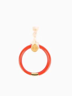 Hot BuDhaGirl three kings all weather bangles (awb) - coral Orange