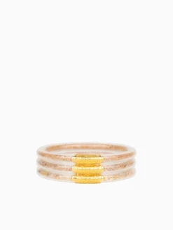 Online BuDhaGirl three sands all weather bangles Gold