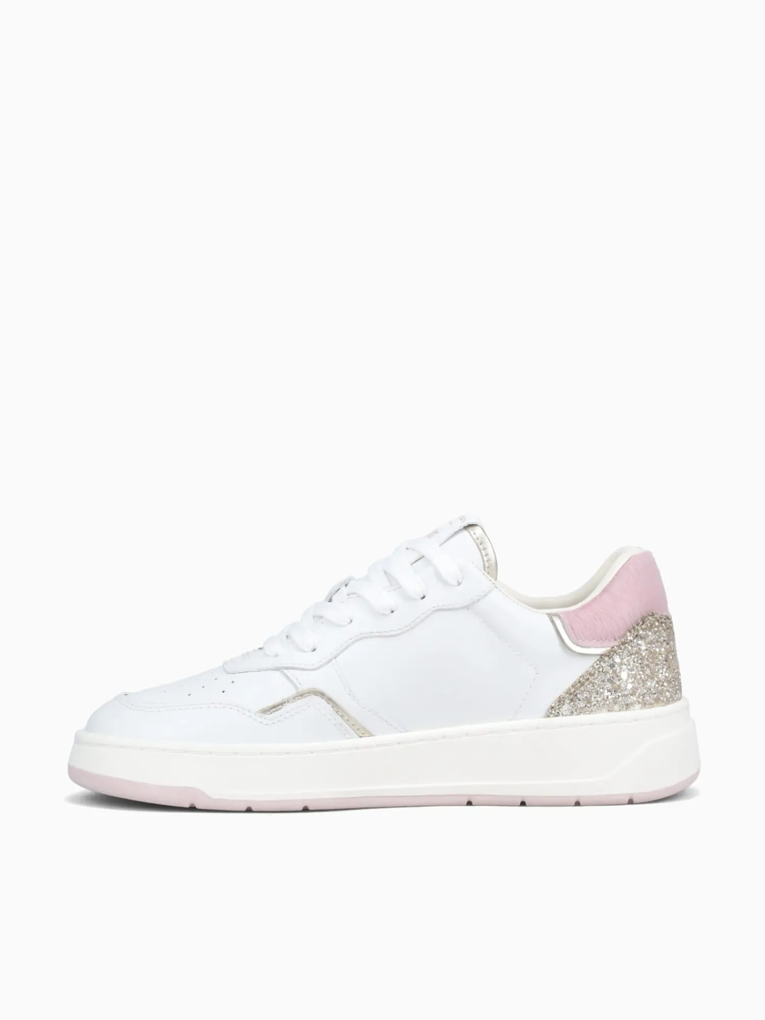 Outlet CRIME LONDON timeless 21301aa7 10 wht pink lea g White